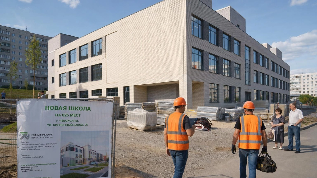 Школа №5 в Аксае готова на 92% — открытие снова отложено