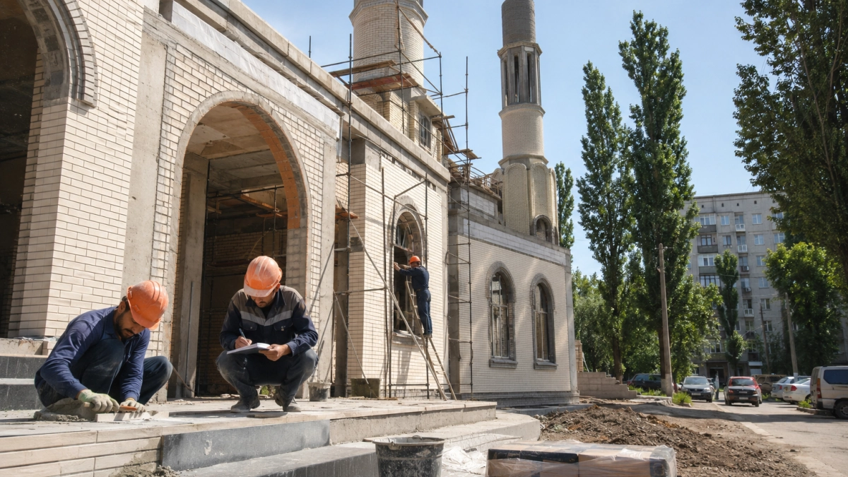 Мечеть в Ростове увеличится в 3,5 раза: строительство идёт на пожертвования