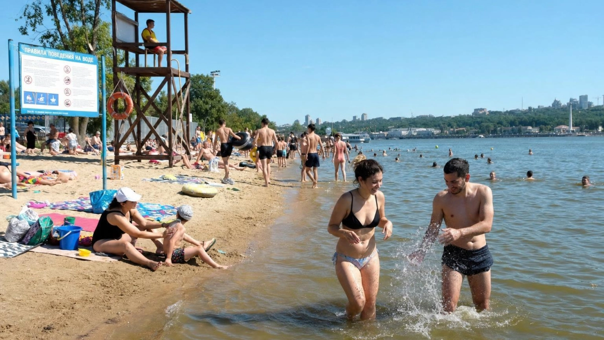 В Ростове открыли четыре официальных пляжа с разрешением на купание