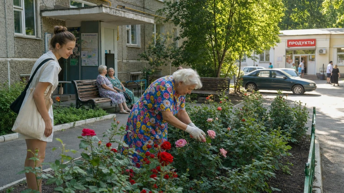 Ростовчанка срезала розы с клумбы ночью и продавала их у магазина по 200 рублей