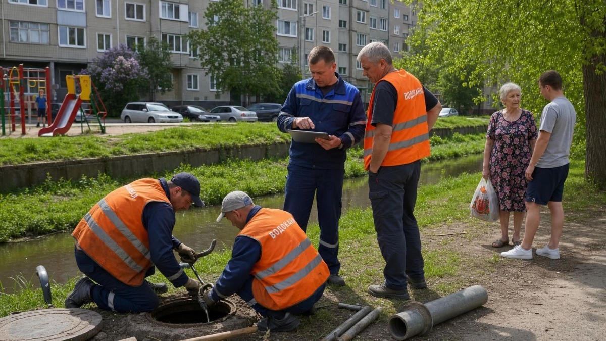 Ручей Безымянный в Ростове загрязняется стоками уже несколько лет
