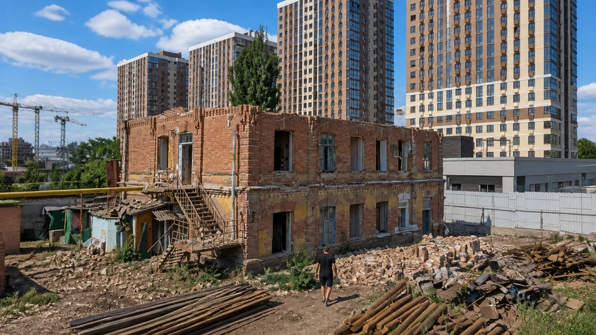 В Ростове разбирают одну из последних построек комплекса городской бойни