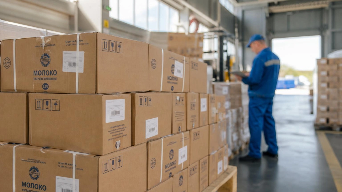В Баку отправили 1,9 тонны донской молочной продукции после лабораторной проверки