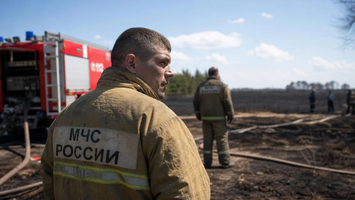 За сутки в Ростовской области потушили 14 пожаров и выезжали на ДТП