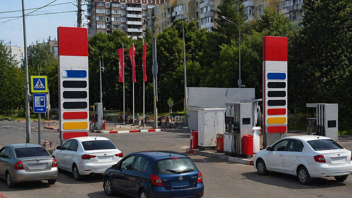На трассе и в Ростове заработало большинство АЗС, но очереди сохраняются
