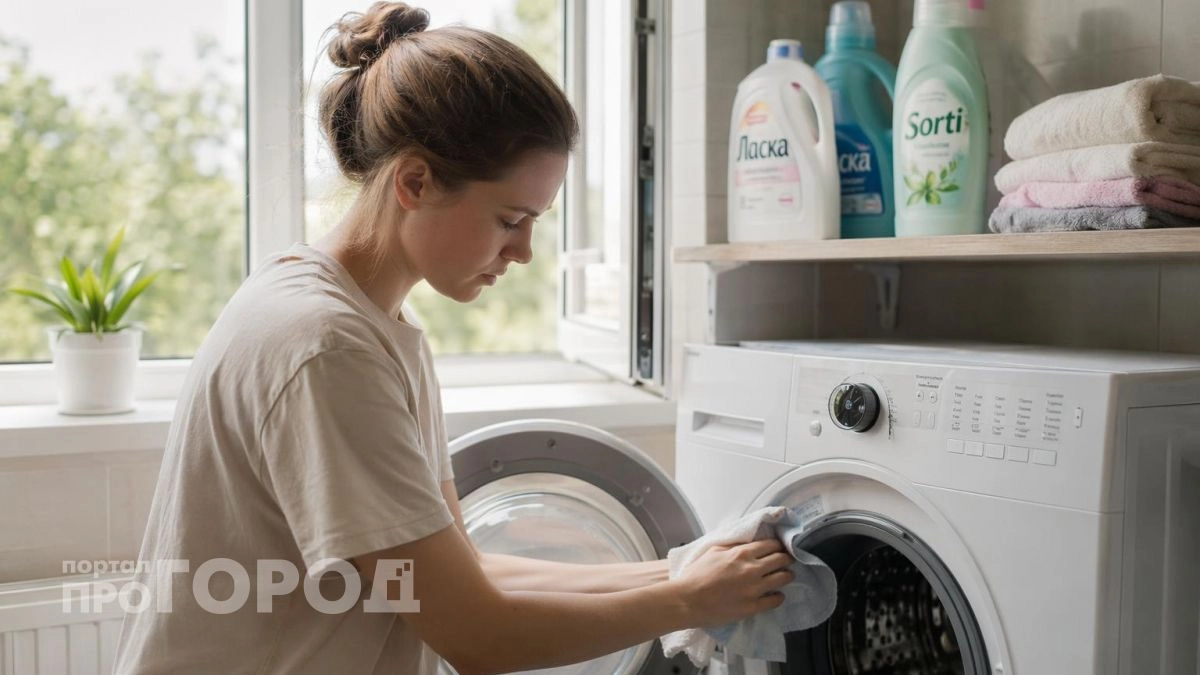 Больше никаких волос и шерсти на одежде: просто положите обычную губку в барабан перед каждой стиркой