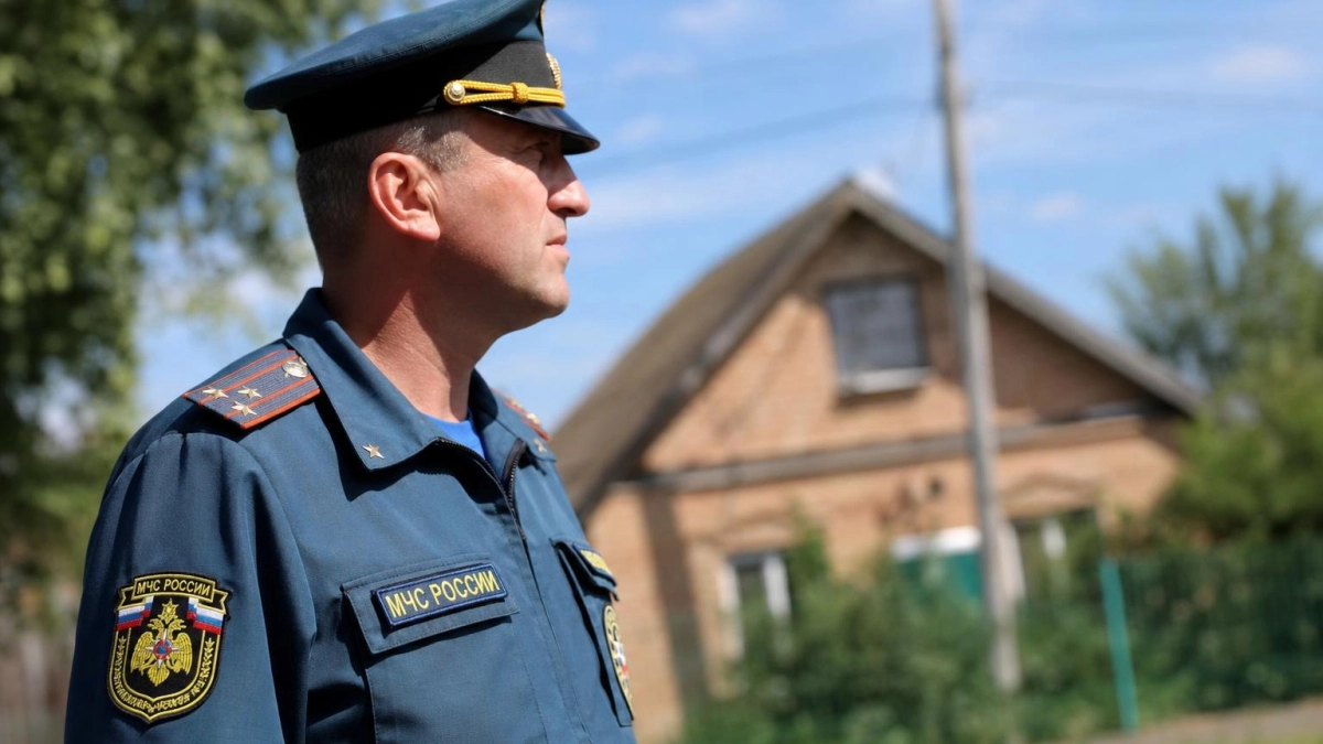 В Неклиновском районе после падения обломков БПЛА в доме выбило два окна