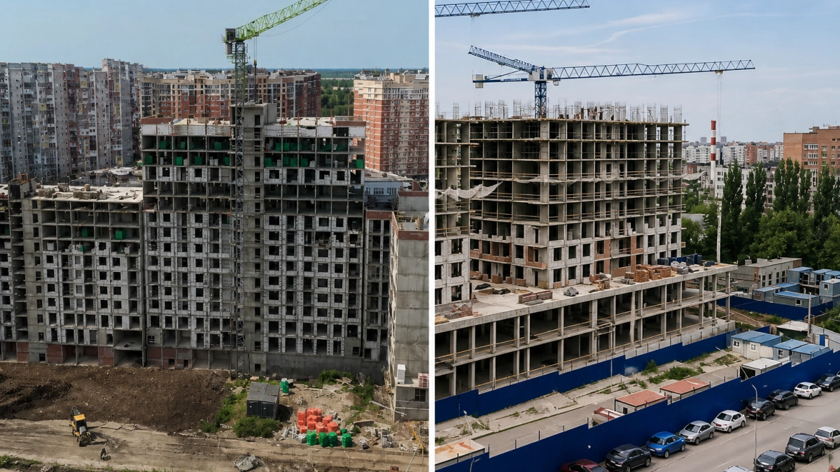 В Краснодаре остатки квартир в новостройках выросли до 93,9 тысячи