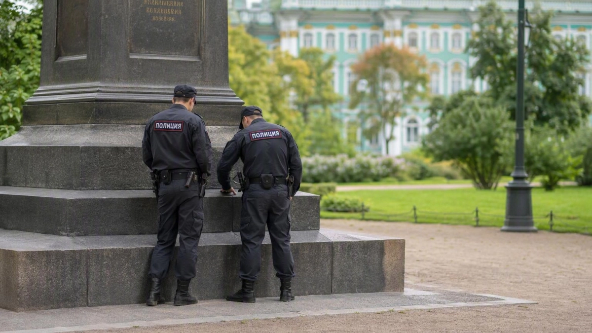 Полиция проводит проверку после осквернения постамента у стелы «Освободителям Ростова»