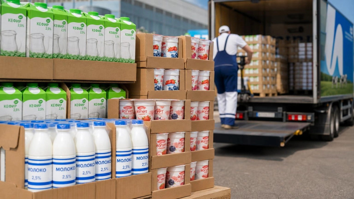 Из Ростовской области в Абхазию отправили 10,7 тонны проверенной молочной продукции