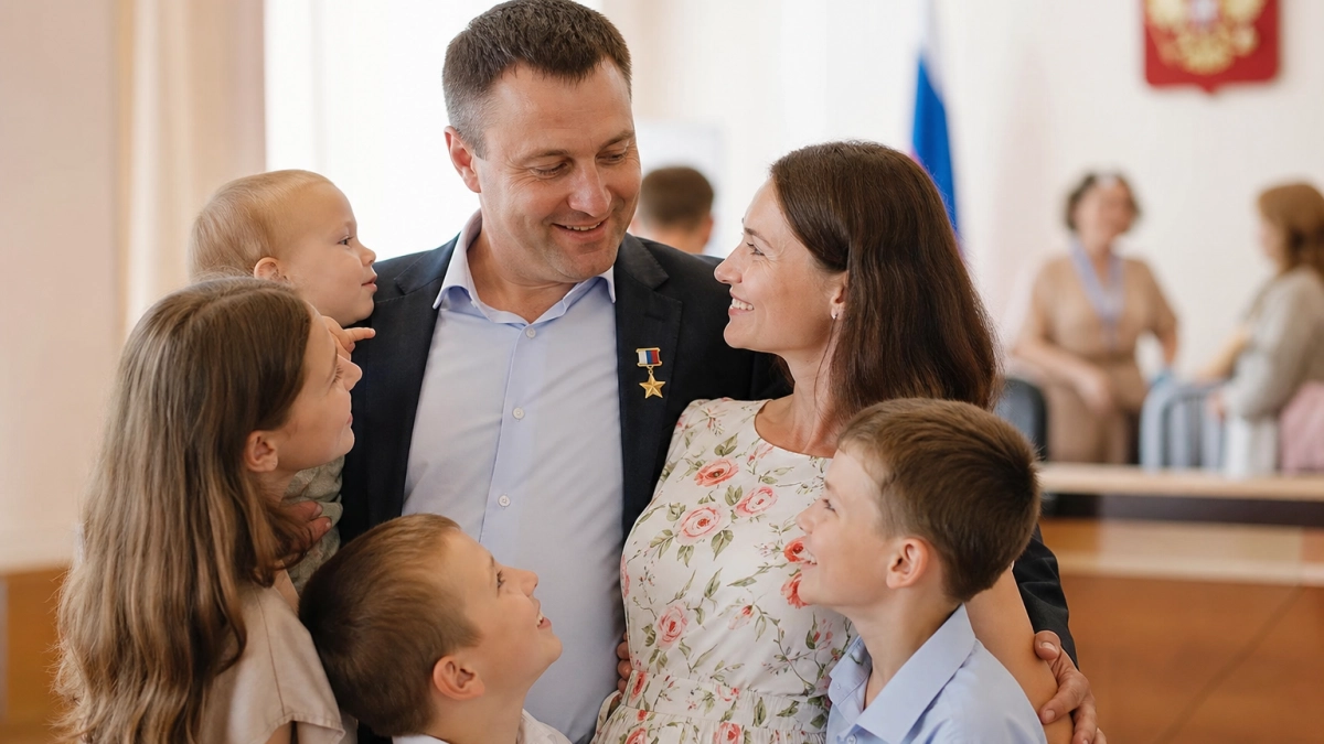Губернатор Ростовской области вручил госнаграды десяти многодетным семьям
