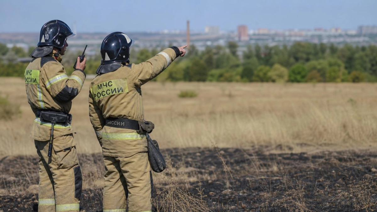 В Ростовской области из-за высокой пожароопасности под угрозой 22 территории