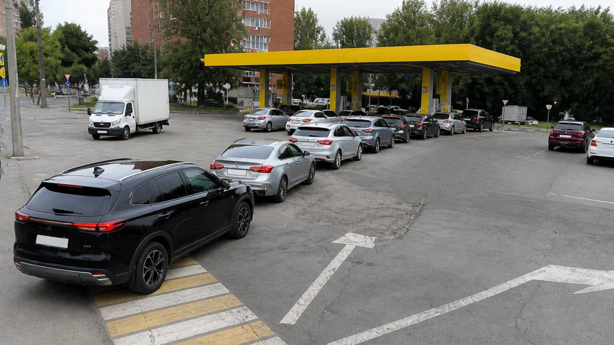 В Ростовской области вернулись очереди на АЗС сильнее всего не хватает АИ-95