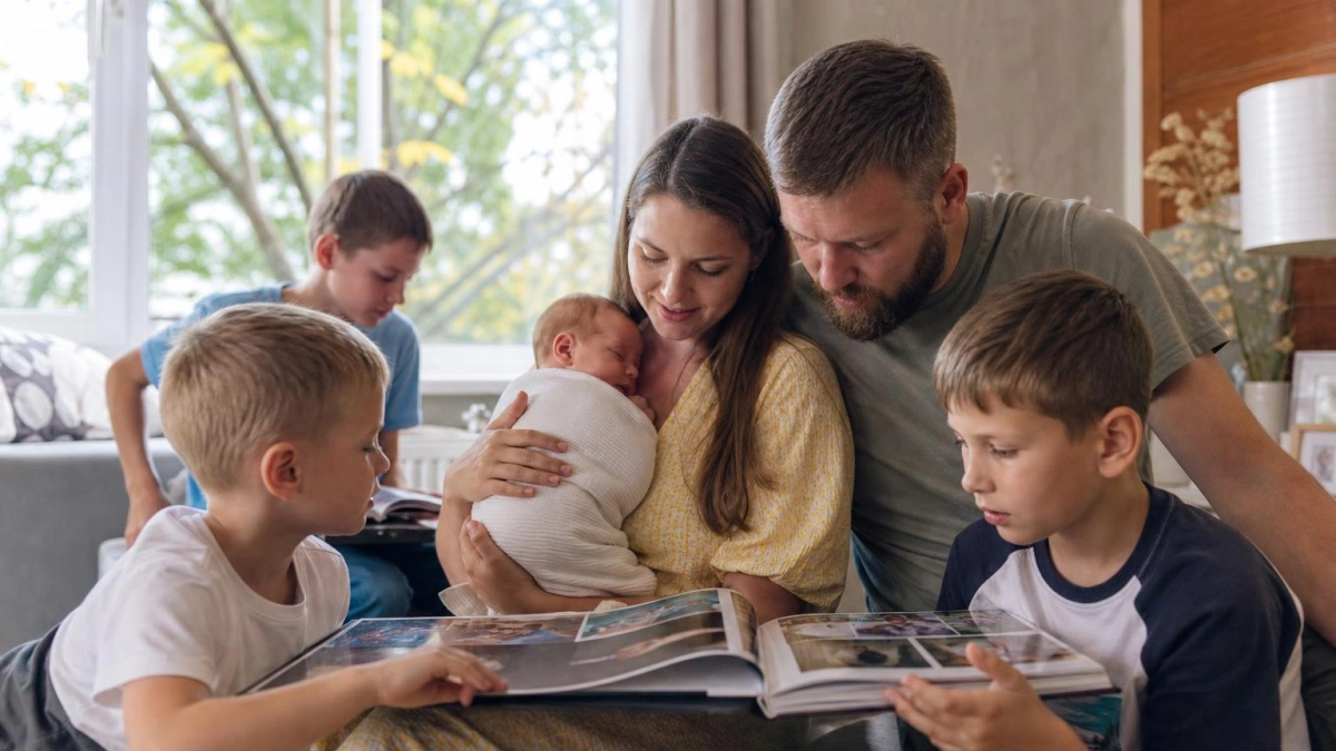 В Таганроге у семьи Андреевых родился десятый ребенок — мальчика назвали Никитой