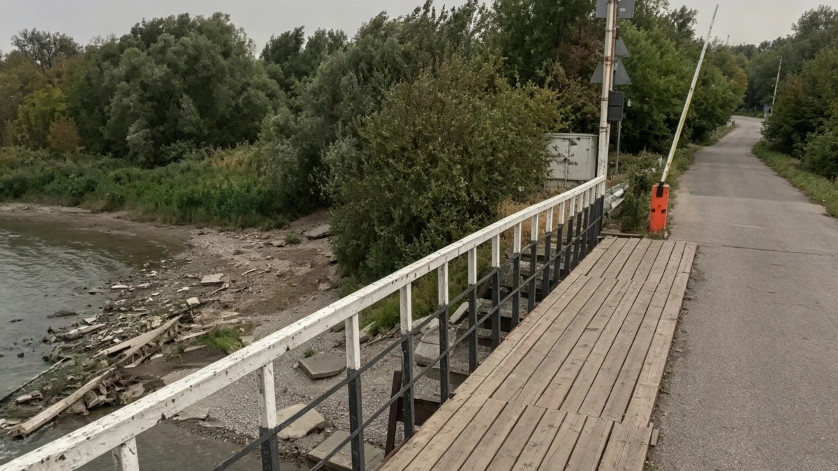 В Ростове объявили тендер на демонтаж понтонного моста к Зеленому острову