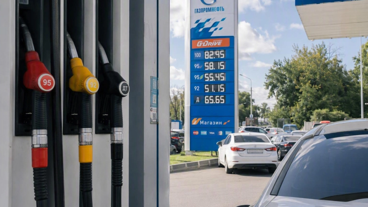 В Таганроге на дешевых АЗС выстроились очереди до 50 машин