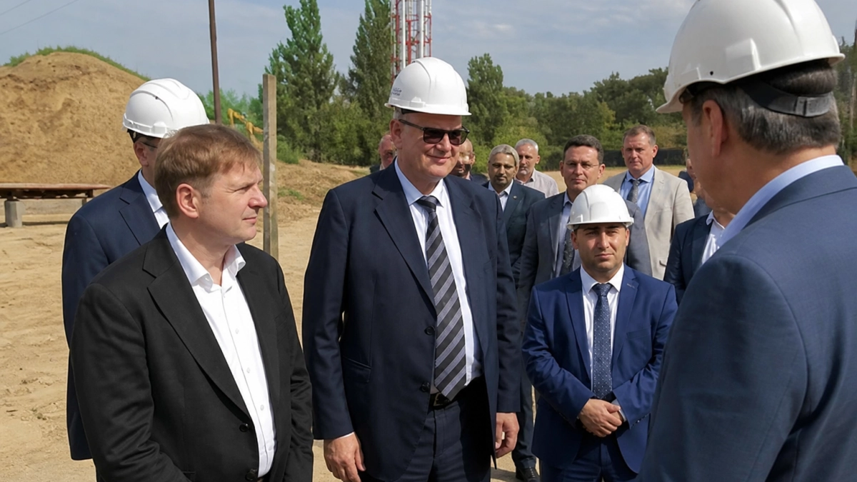 В Таганроге строительство БСМП опережает график на этапе монолитных работ