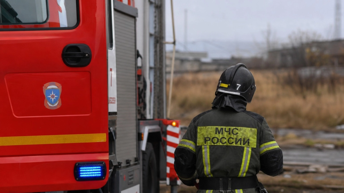 В Аксайском районе загорелся склад на площади 250 квадратных метров