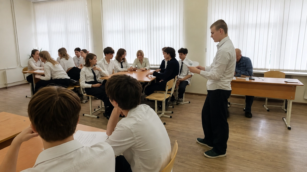 В Ростове школьники воссоздали Нюрнбергский процесс и выступили в роли судей