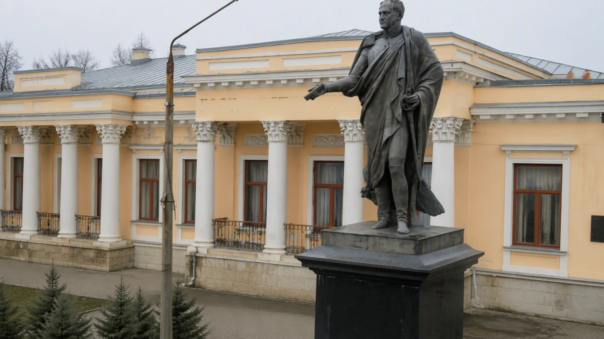 В Таганроге 195 лет назад открыли памятник Александру I работы Мартоса
