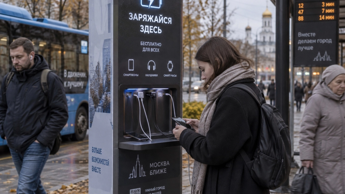 В Ростове число станций для зарядки телефонов выросло почти на 60%