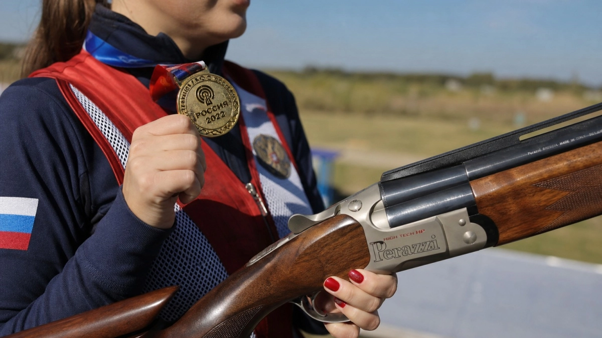 Олеся Атаманенко завоевала золото и бронзу на чемпионате Европы по стендовой стрельбе