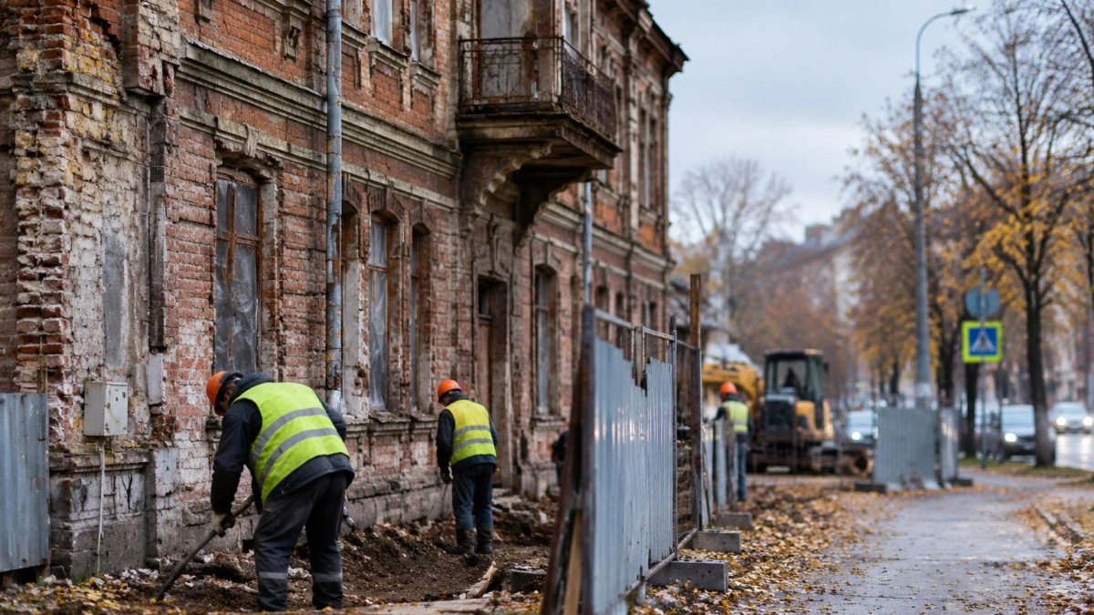 В Ростове на улице Амбулаторной снесут аварийный дом 1917 года постройки