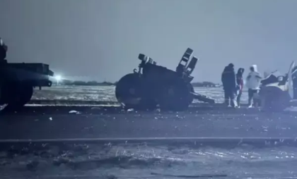 66-летний водитель «Шевроле Нивы» погиб в двойном столкновении с грузовиками на трассе в Зимовниковском районе