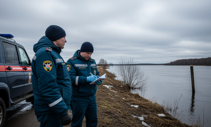 53-летний водитель погиб, слетев в реку на трассе в Ростовской области